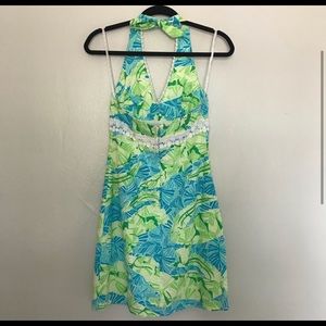 Lilly Pulitzer halter dress